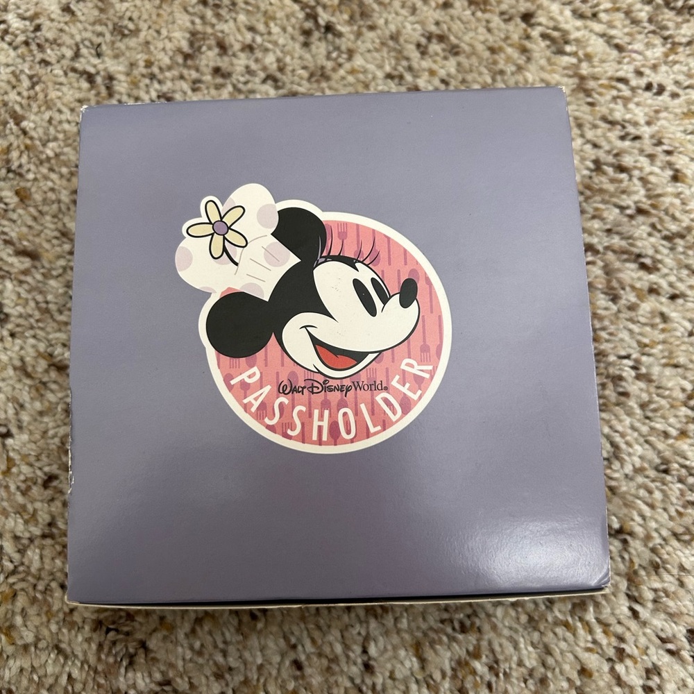 Disney’s annual Passholder set of 4 wooden coasters